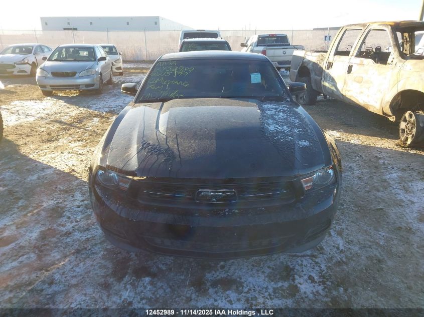 2012 Ford Mustang V6 Premium VIN: 1ZVBP8AM0C5215399 Lot: 12452989