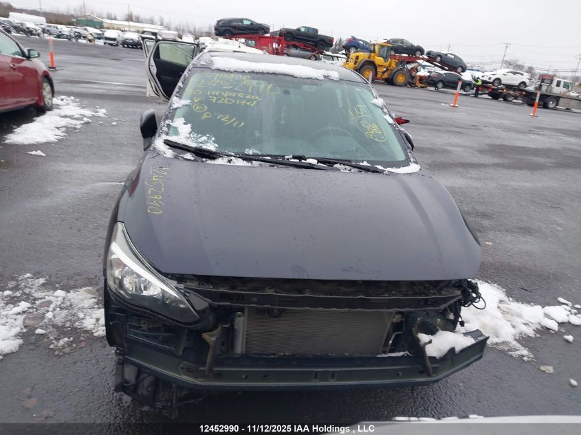 2020 Subaru Impreza Touring VIN: 4S3GTAV6XL3720174 Lot: 12452990