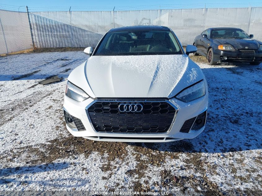 2020 Audi A5 2.0T Progressiv VIN: WAUFNCF51LA008247 Lot: 12453004
