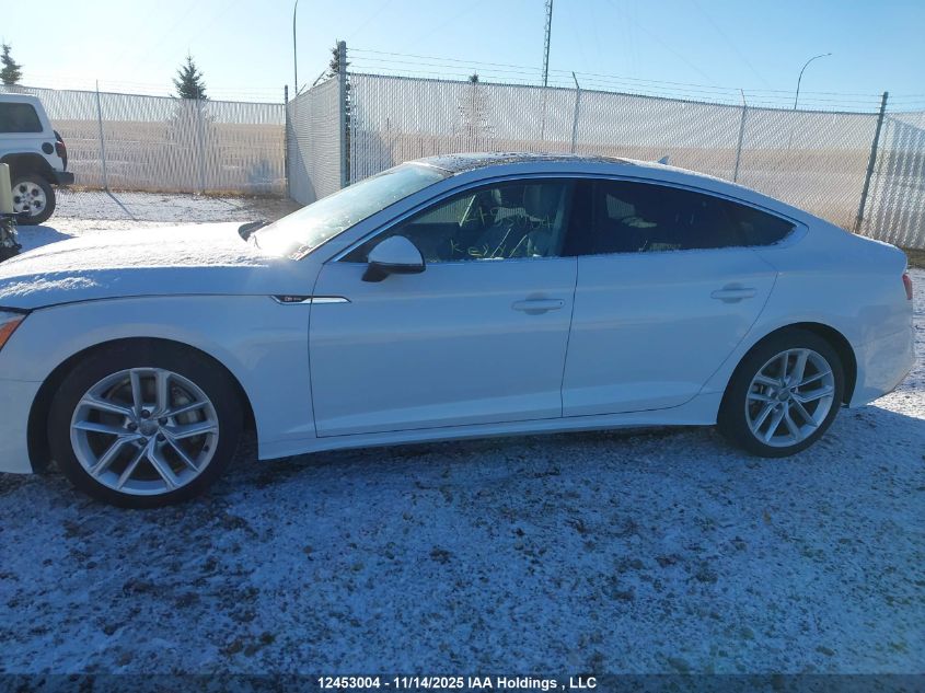 2020 Audi A5 2.0T Progressiv VIN: WAUFNCF51LA008247 Lot: 12453004