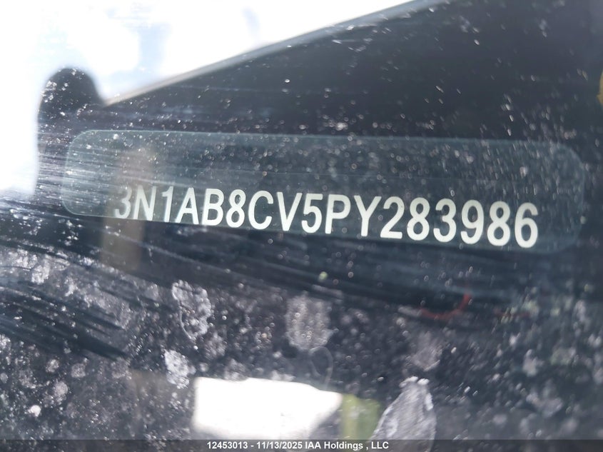 2023 Nissan Sentra VIN: 3N1AB8CV5PY283986 Lot: 12453013