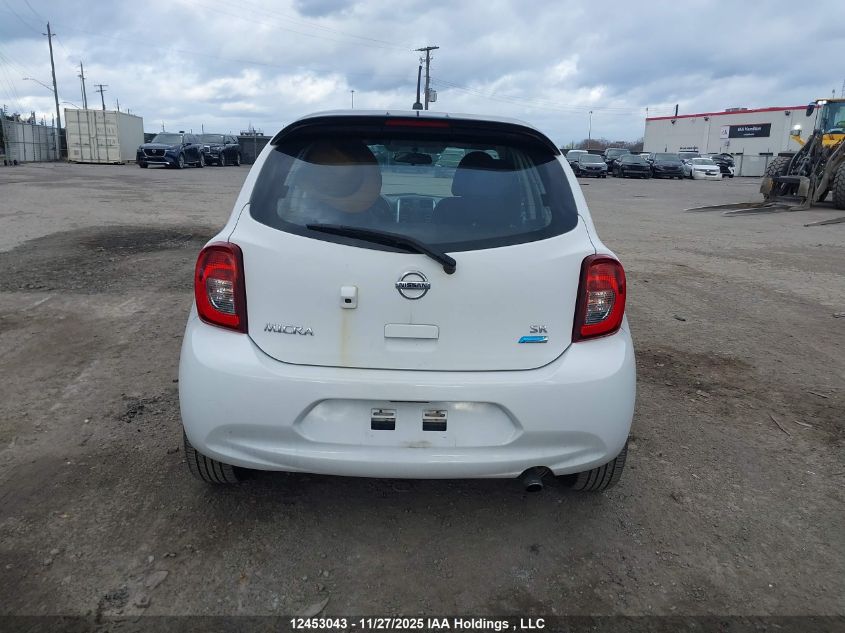 2015 Nissan Micra S/Sr/Sv VIN: 3N1CK3CPXFL219337 Lot: 12453043