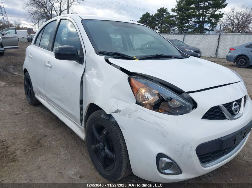 2015 Nissan Micra S/Sr/Sv VIN: 3N1CK3CPXFL219337 Lot: 12453043