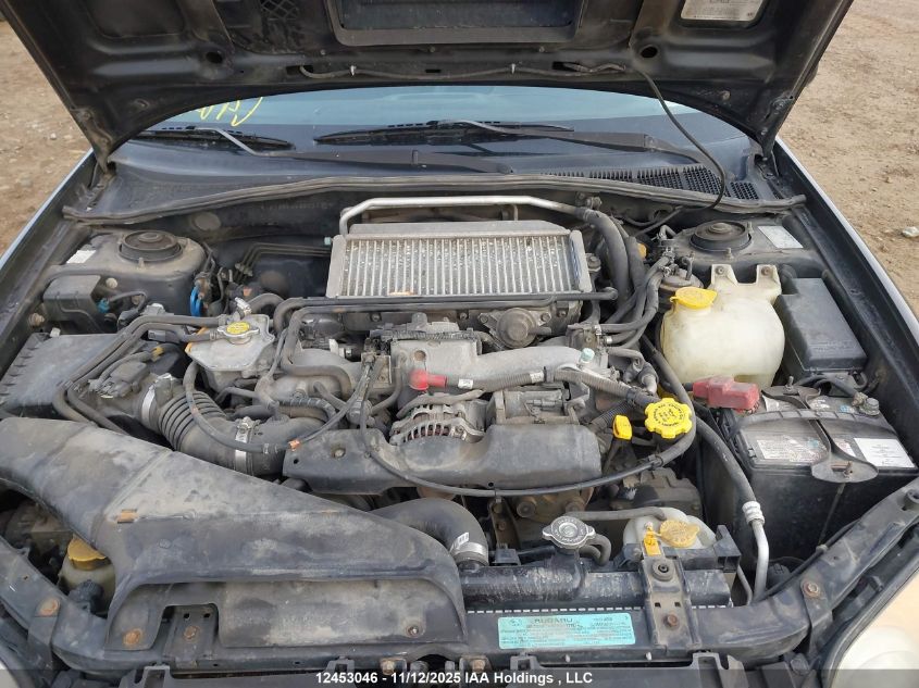 2004 Subaru Impreza Wrx VIN: JF1GD29624G502338 Lot: 12453046