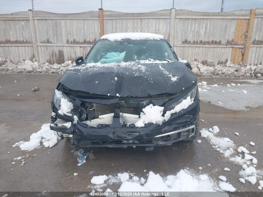 2020 Honda Civic Ex 4Dr VIN: 2HGFC2F73LH025252 Lot: 12453089