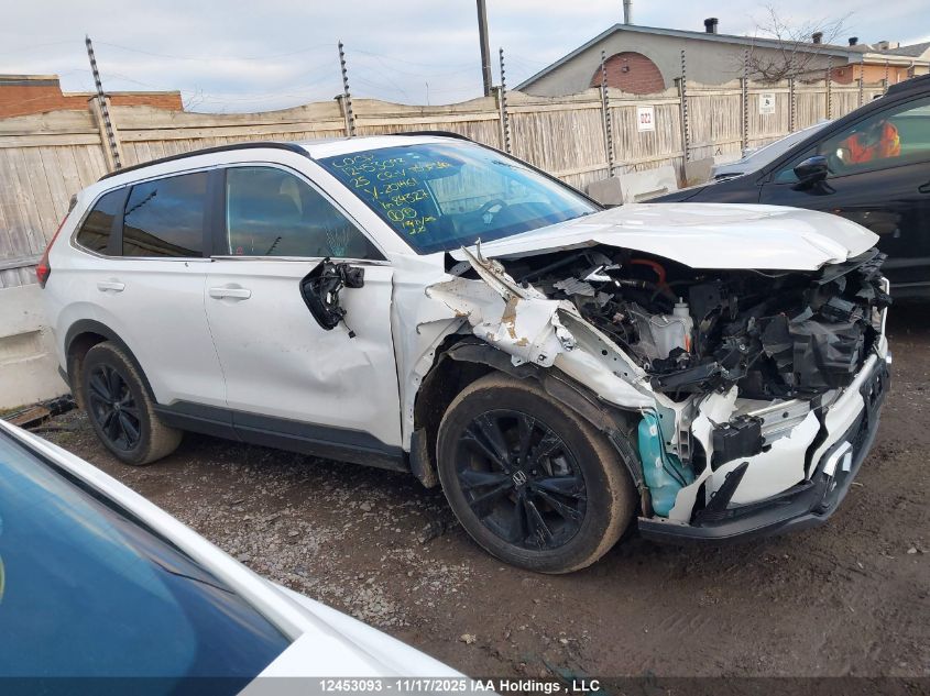 2025 Honda Cr-V Touring Hybrid VIN: 2HKRS6H92SH201461 Lot: 12453093