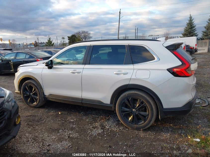 2025 Honda Cr-V Touring Hybrid VIN: 2HKRS6H92SH201461 Lot: 12453093