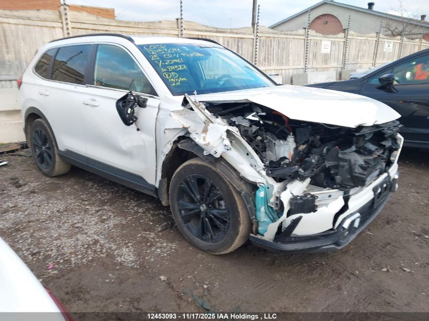 2025 Honda Cr-V Touring Hybrid VIN: 2HKRS6H92SH201461 Lot: 12453093
