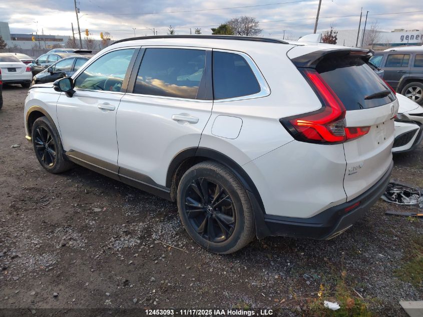 2025 Honda Cr-V Touring Hybrid VIN: 2HKRS6H92SH201461 Lot: 12453093