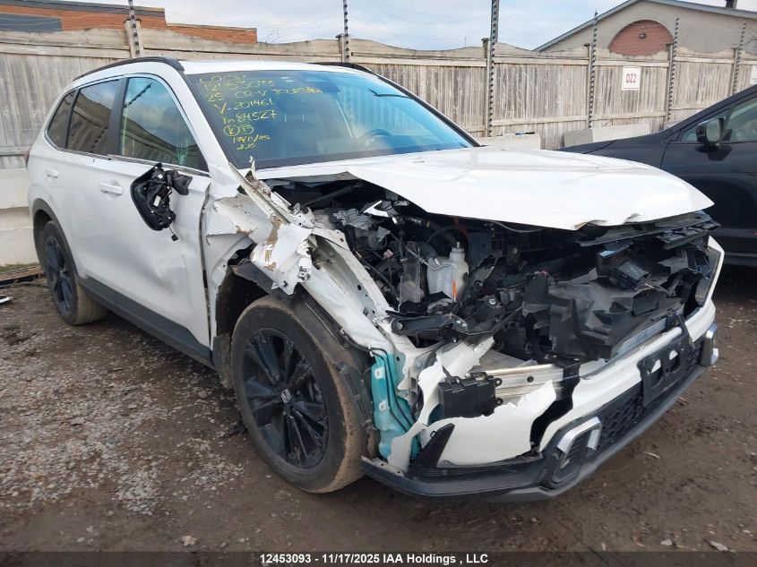 2025 Honda Cr-V Touring Hybrid VIN: 2HKRS6H92SH201461 Lot: 12453093