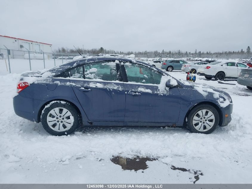 2013 Chevrolet Cruze Lt VIN: 1G1PC5SB4D7309090 Lot: 12453098