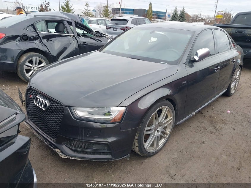 2014 Audi S4 3.0 Progressiv VIN: WAUDGCFL5EA064257 Lot: 12453107