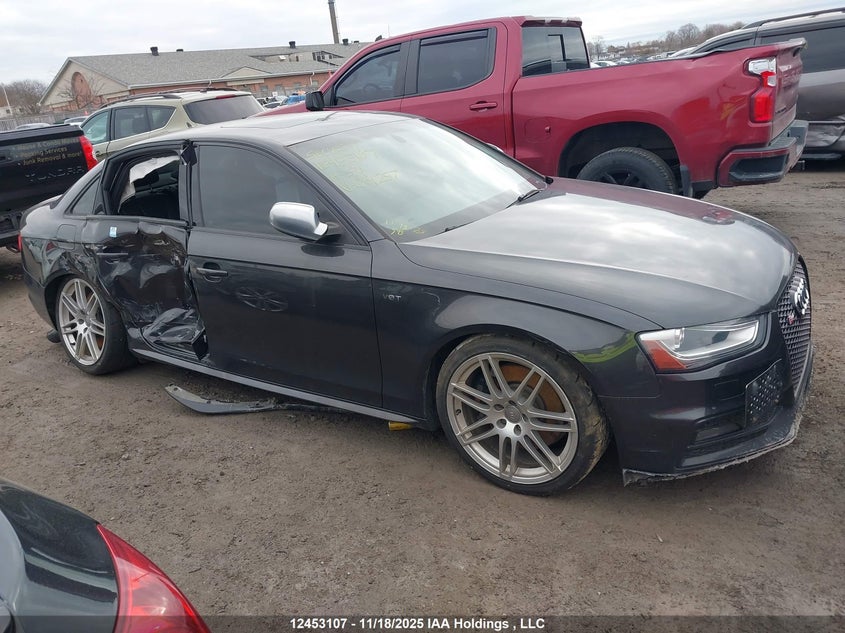2014 Audi S4 3.0 Progressiv VIN: WAUDGCFL5EA064257 Lot: 12453107