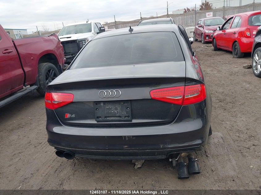 2014 Audi S4 3.0 Progressiv VIN: WAUDGCFL5EA064257 Lot: 12453107