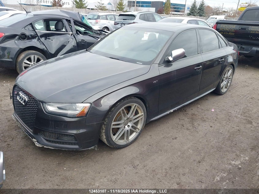 WAUDGCFL5EA064257 2014 AUDI S4 photo no. 2