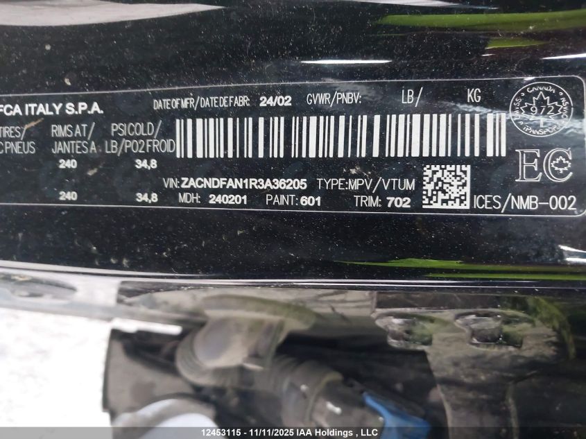 2024 Dodge Hornet Gt VIN: ZACNDFAN1R3A36205 Lot: 12453115