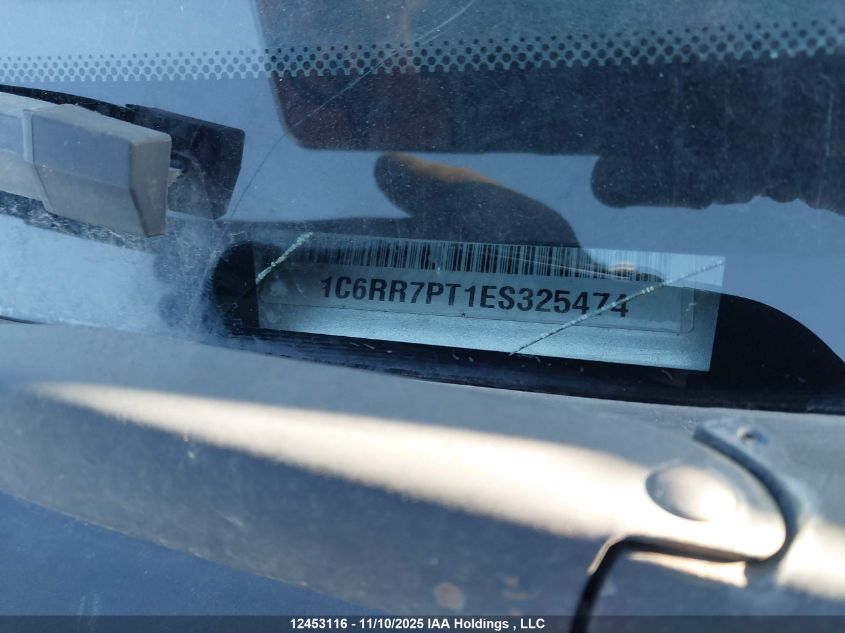 2014 Ram 1500 Longhorn VIN: 1C6RR7PT1ES325474 Lot: 12453116