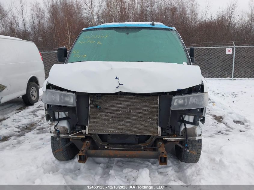 2020 Chevrolet Express 2500 Work Van VIN: 1GCWGAFP3L1180251 Lot: 12453125