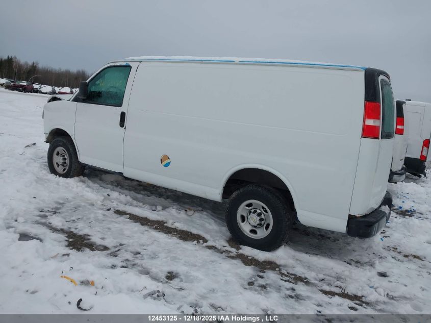 2020 Chevrolet Express 2500 Work Van VIN: 1GCWGAFP3L1180251 Lot: 12453125