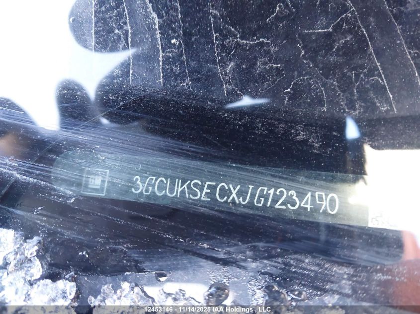 2018 Chevrolet Silverado 1500 1Lz/2Lz VIN: 3GCUKSECXJG123490 Lot: 12453146