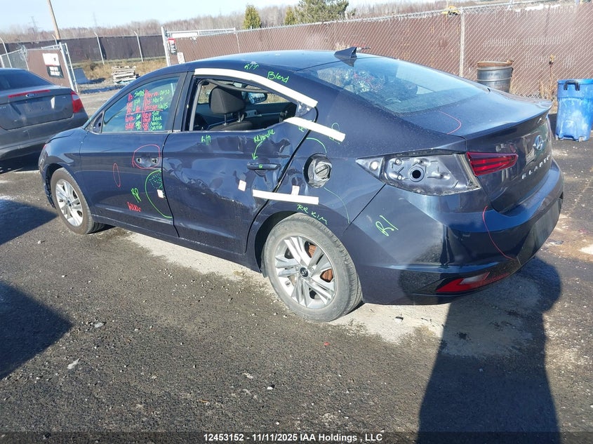 KMHD84LFXLU055064 2020 HYUNDAI ELANTRA photo no. 3