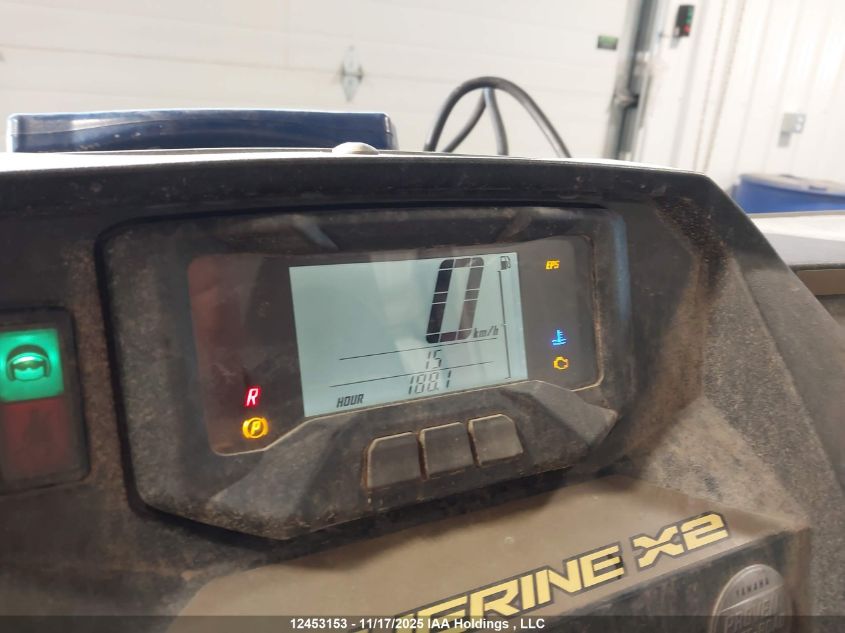 2020 Yamaha Yxe850 VIN: 5Y4AN27WXLA301876 Lot: 12453153