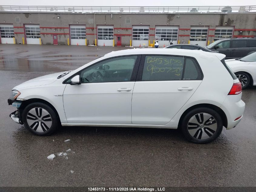2019 Volkswagen E-Golf Sel Premium VIN: WVWPR7AU1KW900775 Lot: 12453173