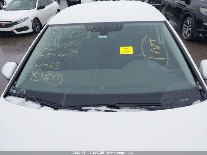 2019 Volkswagen E-Golf Sel Premium VIN: WVWPR7AU1KW900775 Lot: 12453173