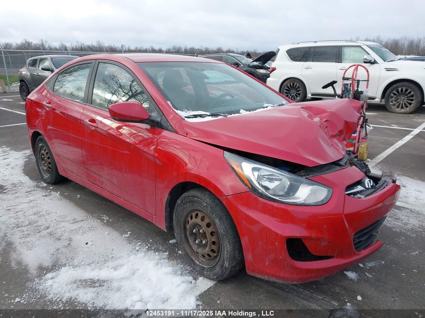 KMHCT4AE5DU405707 2013 Hyundai Accent Gl auction photo 1