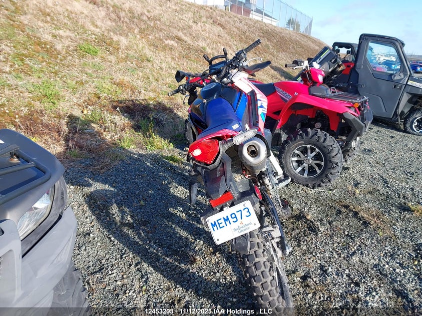 2025 Honda Crf300 La VIN: MLHND1661S5400132 Lot: 12453203