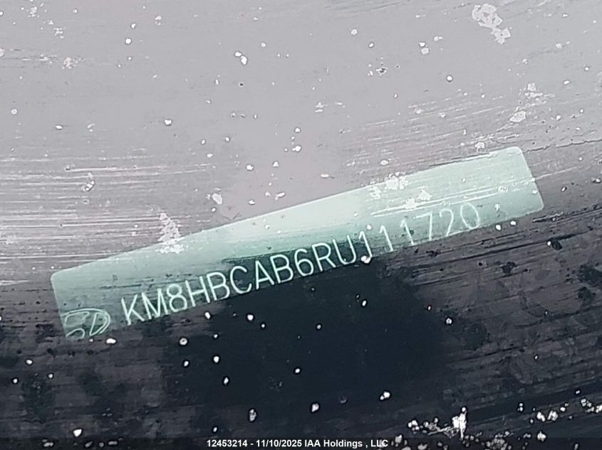 2024 Hyundai Kona Sel VIN: KM8HBCAB6RU111720 Lot: 12453214