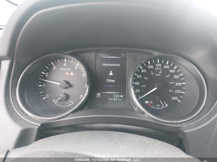 2017 Nissan Rogue S/Sv VIN: 5N1AT2MT2HC836071 Lot: 12453249