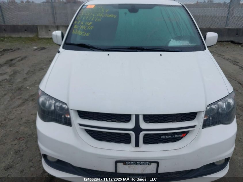 2020 Dodge Grand Caravan Gt VIN: 2C4RDGEG5LR199793 Lot: 12453284