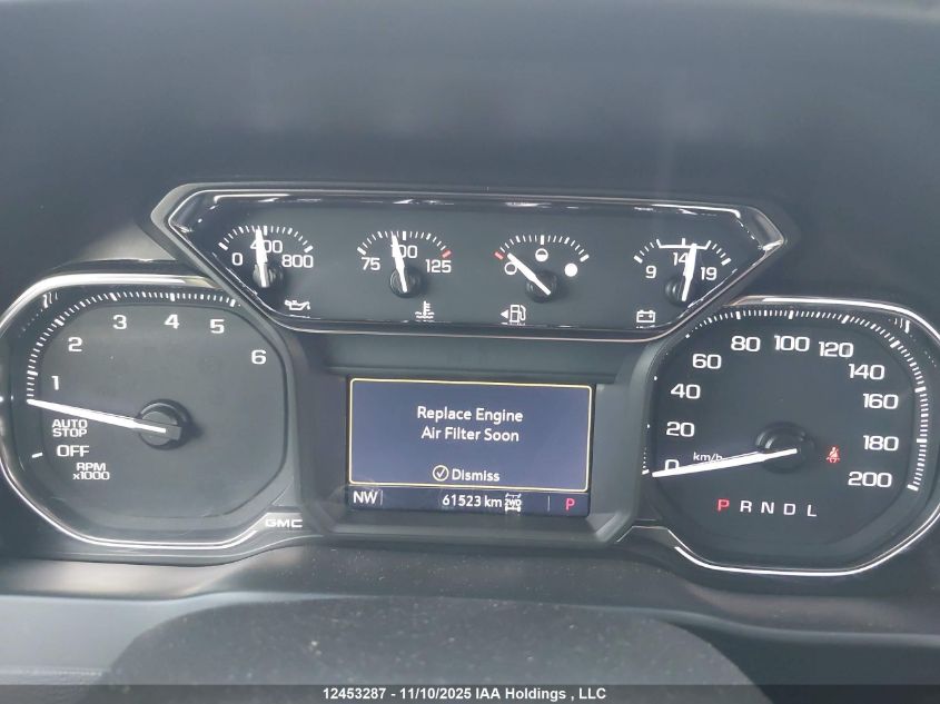 2021 GMC Sierra K1500 Elevation VIN: 1GTR9CED4MZ419559 Lot: 12453287