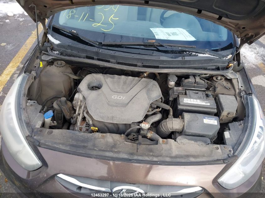 2016 Hyundai Accent VIN: KMHCT4AE8GU082354 Lot: 12453297