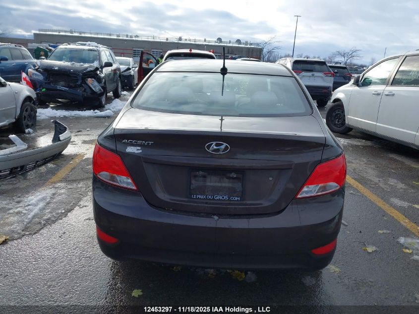 2016 Hyundai Accent VIN: KMHCT4AE8GU082354 Lot: 12453297