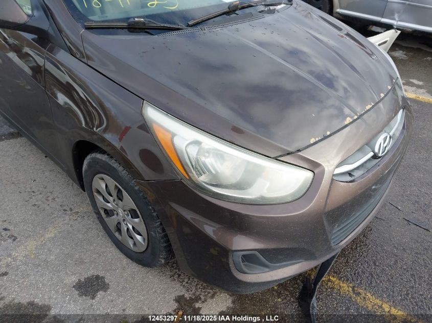 2016 Hyundai Accent VIN: KMHCT4AE8GU082354 Lot: 12453297