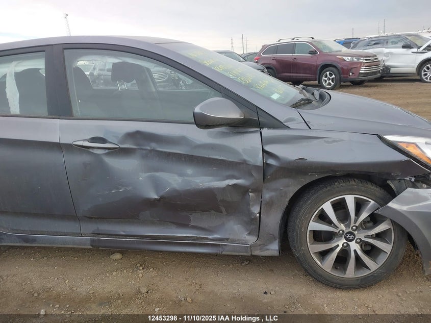 2017 Hyundai Accent Se VIN: KMHCT5AE5HU322712 Lot: 12453298