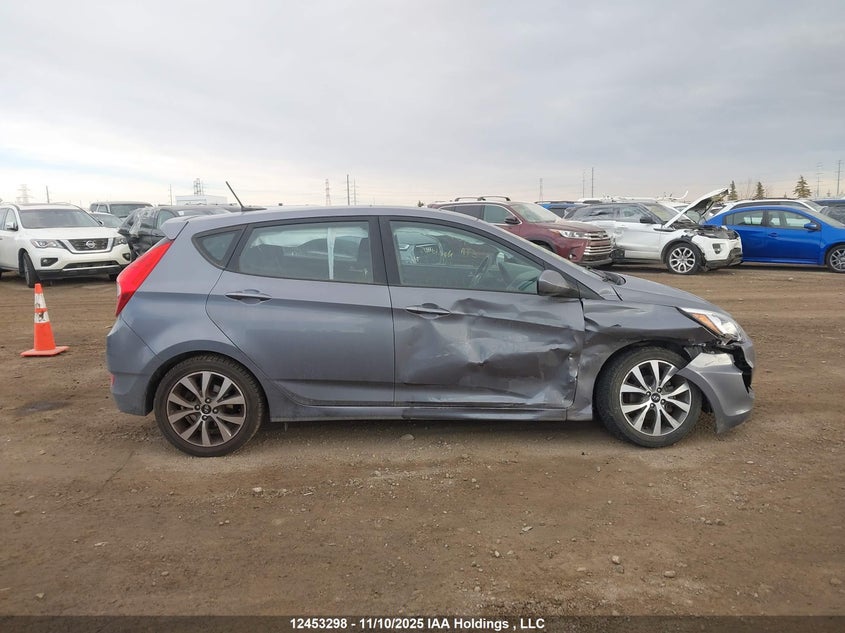 2017 Hyundai Accent Se VIN: KMHCT5AE5HU322712 Lot: 12453298