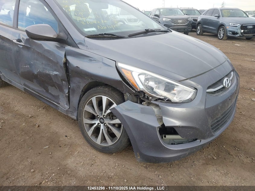 2017 Hyundai Accent Se VIN: KMHCT5AE5HU322712 Lot: 12453298