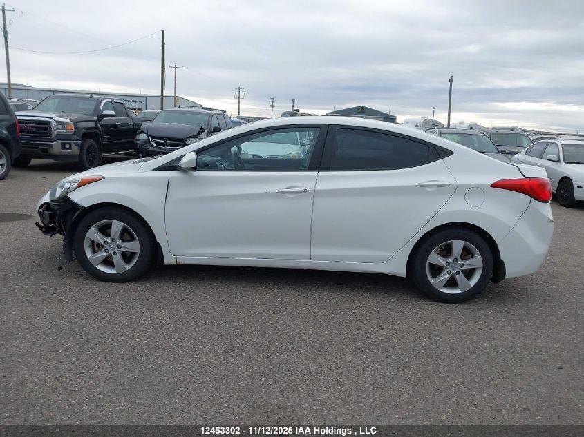 2013 Hyundai Elantra Gls VIN: 5NPDH4AE1DH215522 Lot: 12453302