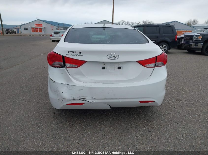2013 Hyundai Elantra Gls VIN: 5NPDH4AE1DH215522 Lot: 12453302