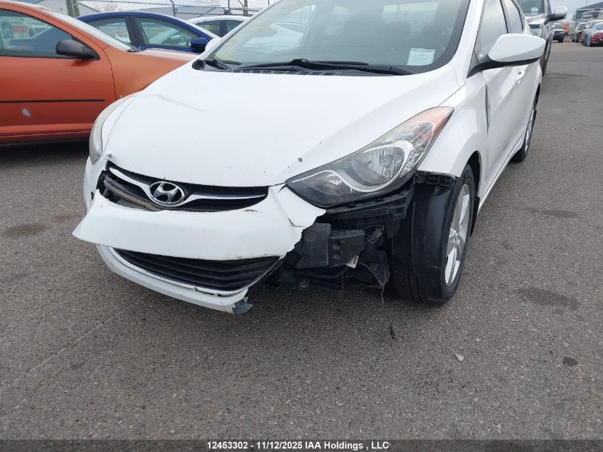2013 Hyundai Elantra Gls VIN: 5NPDH4AE1DH215522 Lot: 12453302