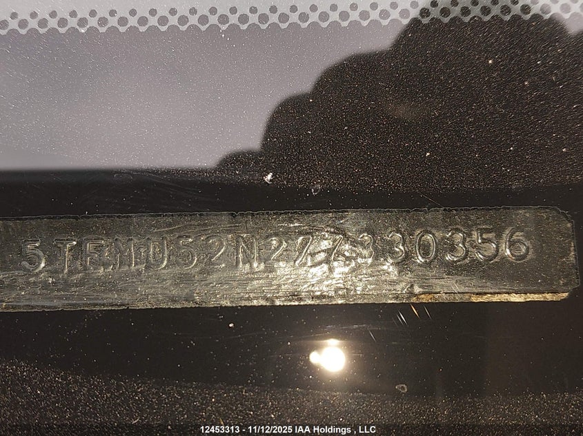 2007 Toyota Tacoma Double Cab Long Bed VIN: 5TEMU52N27Z330356 Lot: 12453313