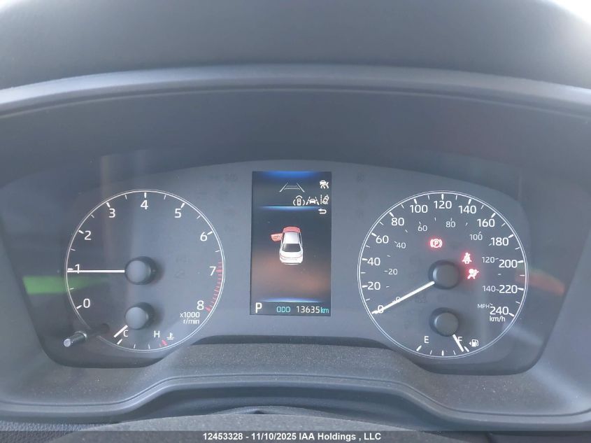 2025 Toyota Corolla Le VIN: 5YFB4MDE1SP298867 Lot: 12453328