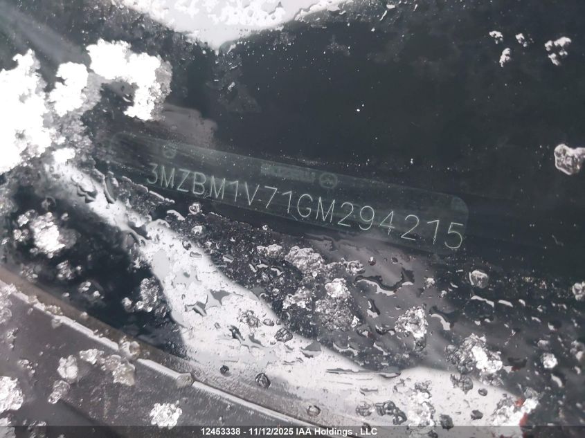 2016 Mazda 3 Touring VIN: 3MZBM1V71GM294215 Lot: 12453338