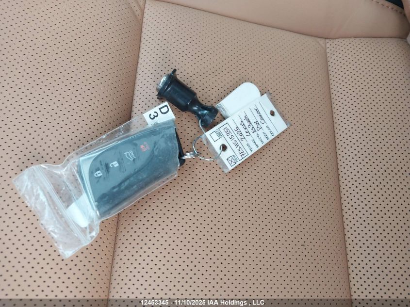 2025 Lexus Es 300H 300H VIN: 58AB21B15SU015351 Lot: 12453345