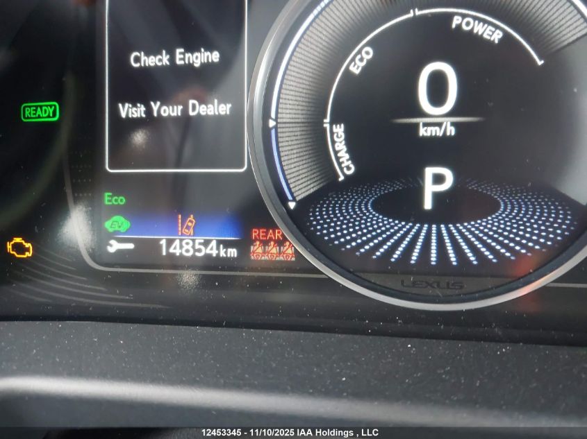 2025 Lexus Es 300H 300H VIN: 58AB21B15SU015351 Lot: 12453345