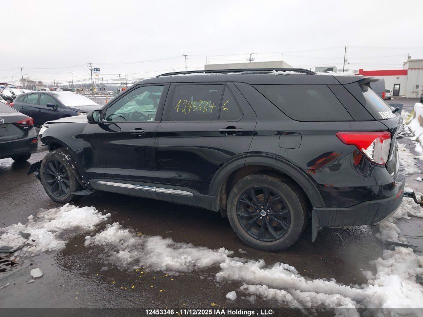 2020 Ford Explorer Xlt VIN: 1FMSK8DH2LGB87394 Lot: 12453346