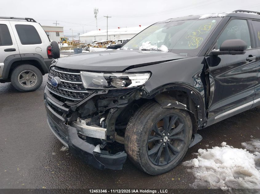 2020 Ford Explorer Xlt VIN: 1FMSK8DH2LGB87394 Lot: 12453346